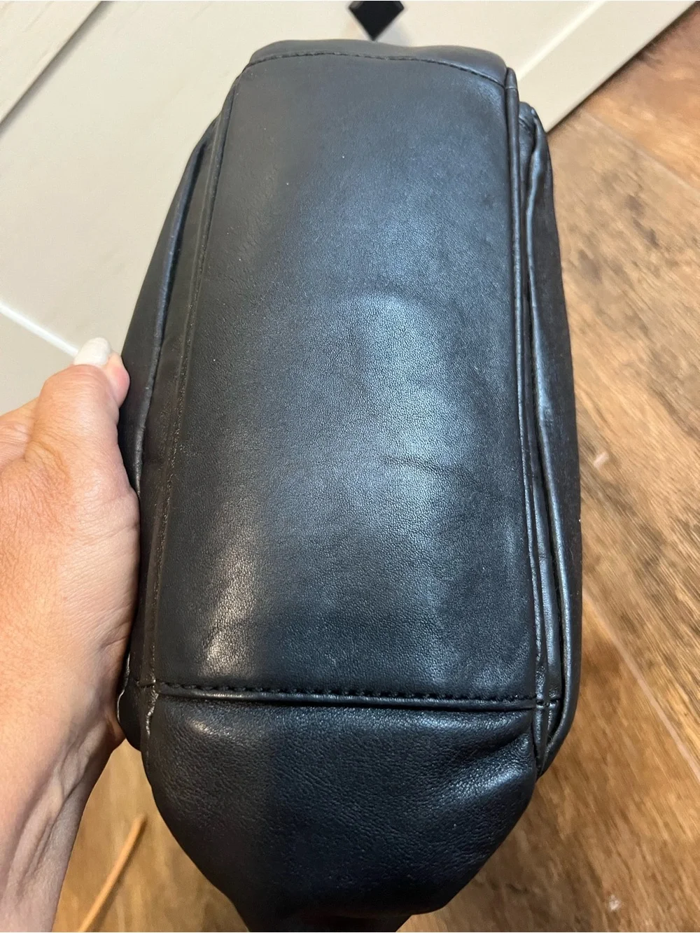 Marc by Marc Jacobs Goodbye Columbus Leather Satchel Bag - Black